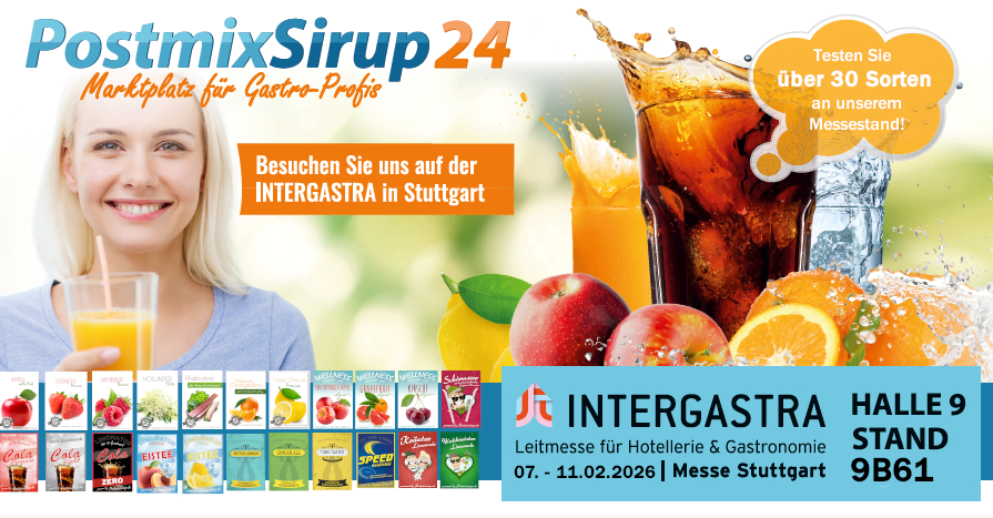 Intergastra 2026, PostmixSirup24, Postmix